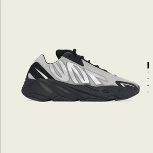 Yeezy 700 MNVN metallic BRAND NEW! US 11 100% authentic. Just dropped!